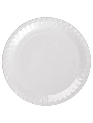 Duni Paper Plates Dia.22cm, White, Pack of 20