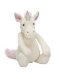 Jellycat Bashful Unicorn Soft Toy, Medium
