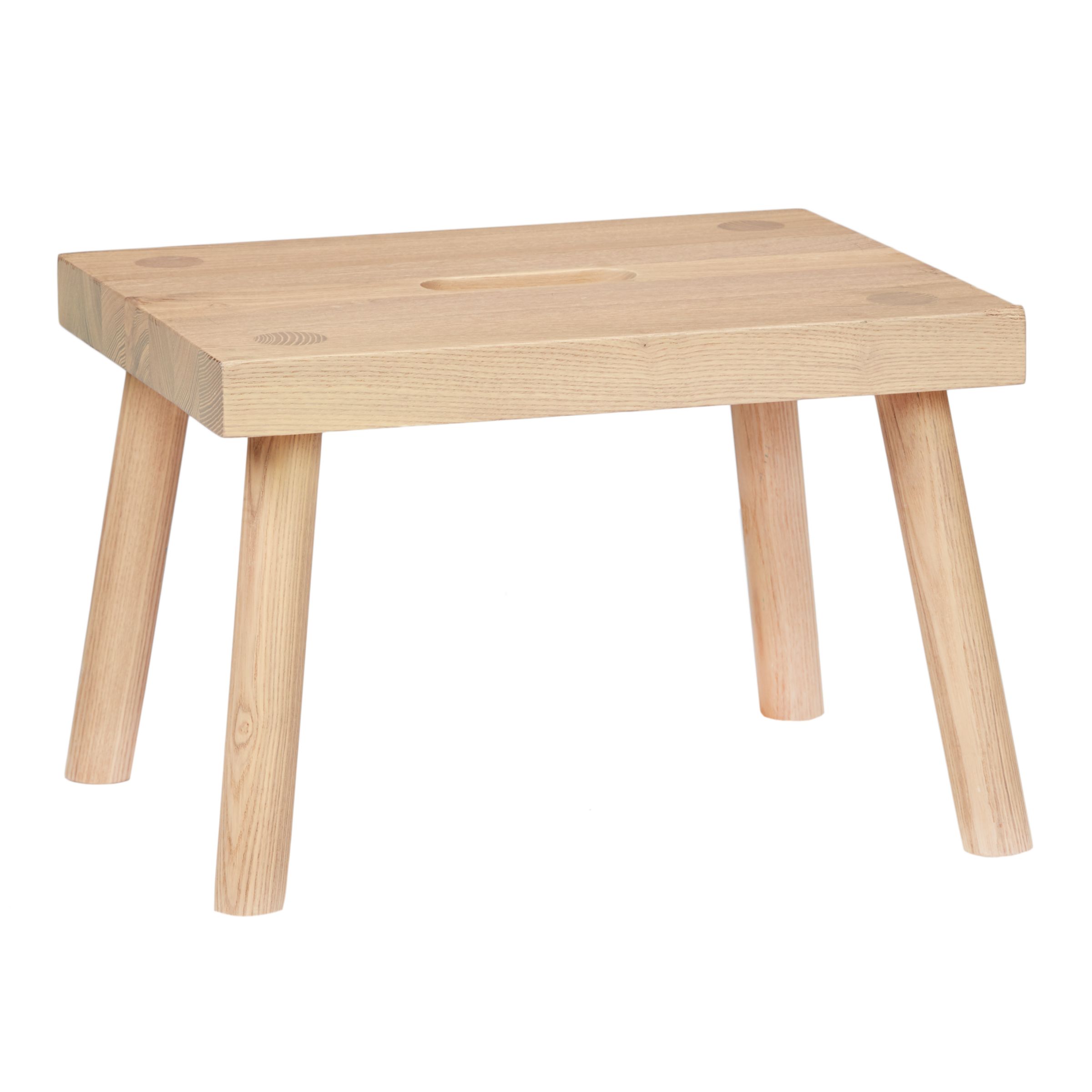 Design Project by John Lewis No.015 Ash Wood Step Stool, Natural