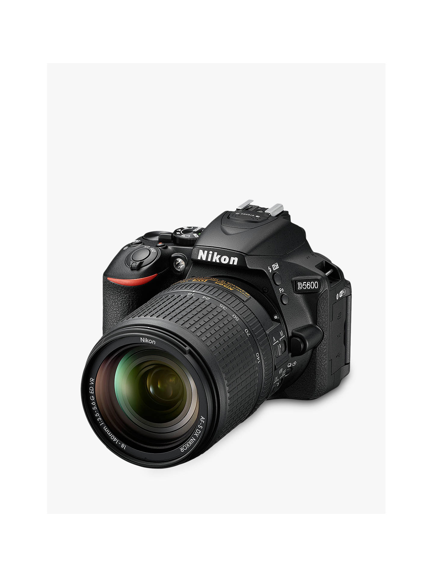 Nikon D5600 Digital SLR Camera with 18-140mm VR Lens, HD 1080p, 24.2MP