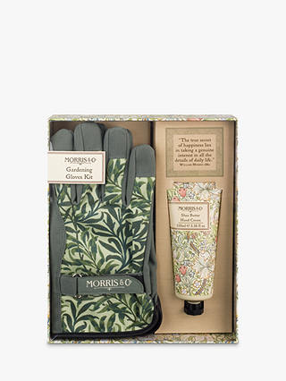 Morris & Co. Gardening Gloves and Hand Cream Gift Set