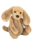 Jellycat Bashful Puppy Soft Toy, Toffee