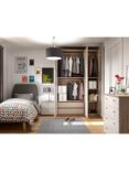 John Lewis ANYDAY Bedroom Range, Gloss White/Grey Ash, Linen