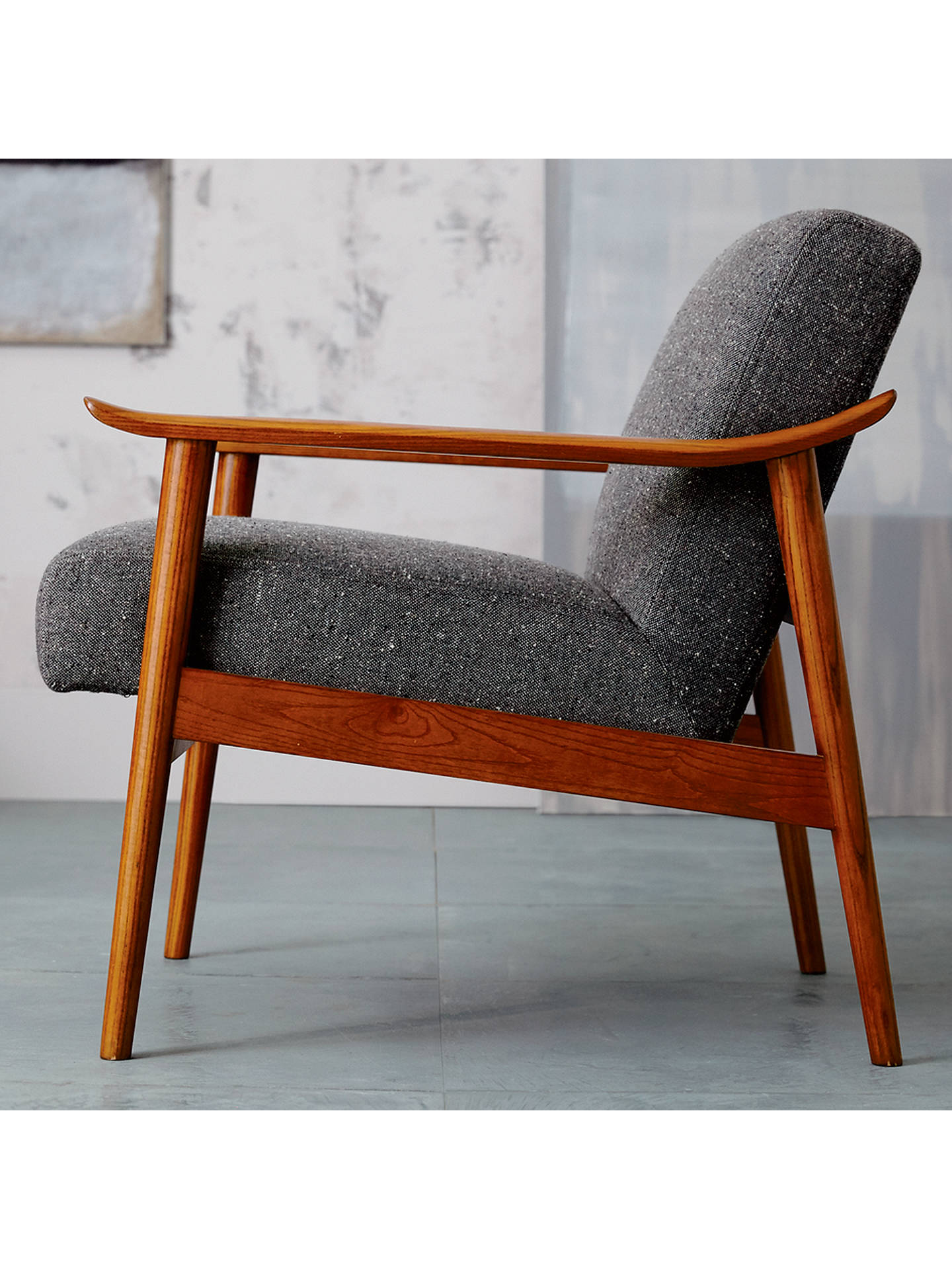 west elm midcentury show wood upholstered chair salt