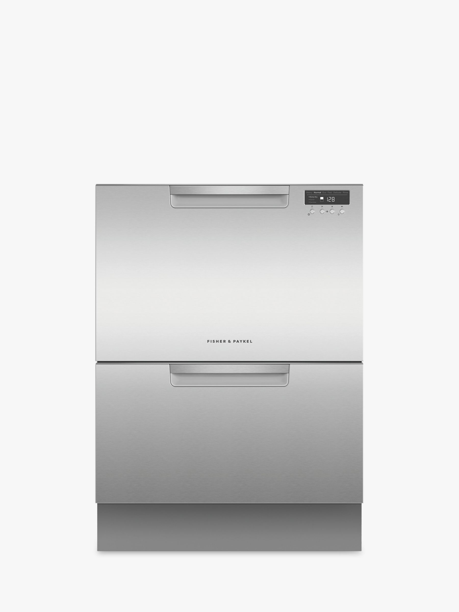 Fisher Paykel Double Dishdrawer Built In Dishwasher Stainless Steel