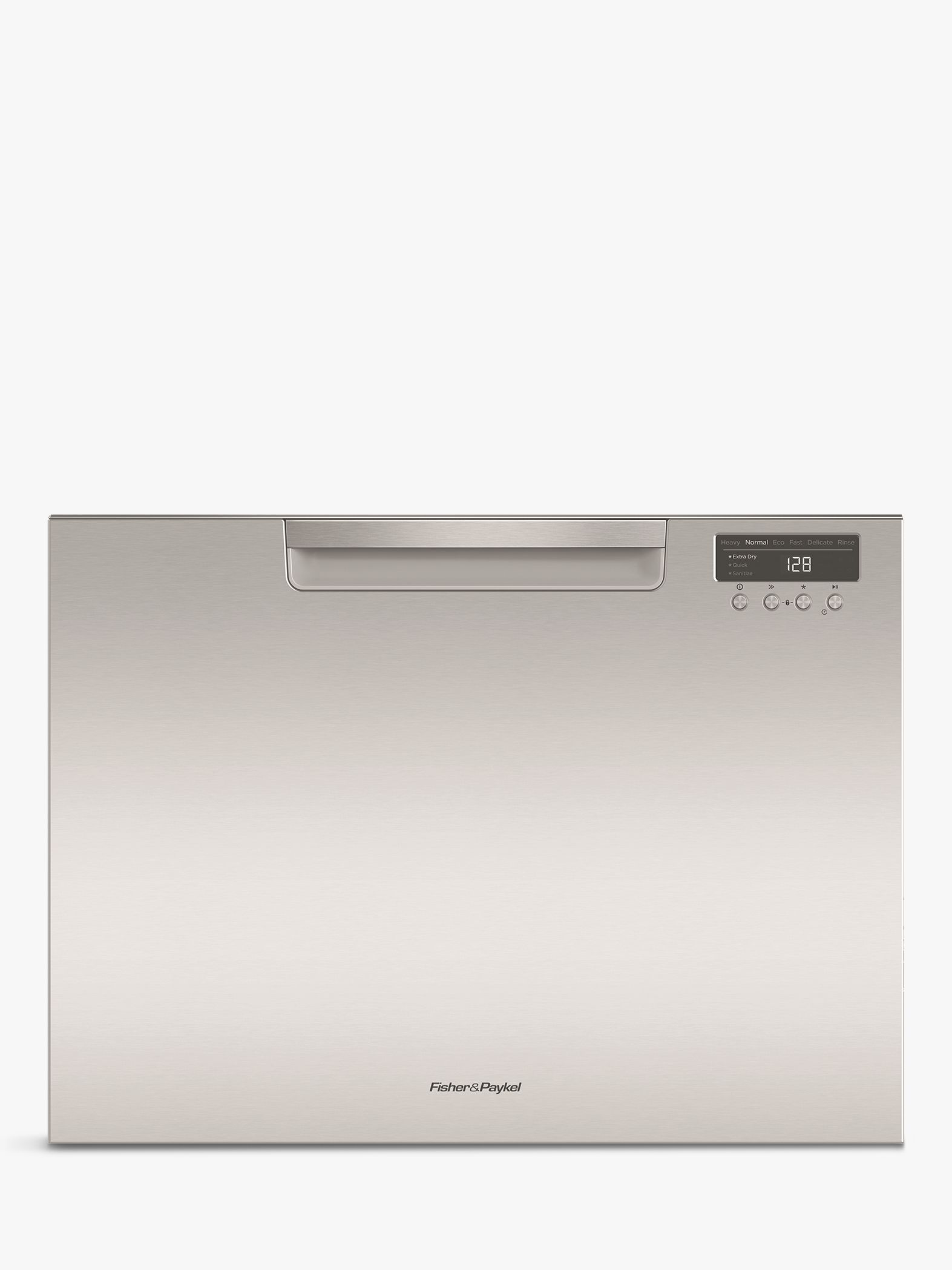 Fisher & Paykel DD60SCTHX9 Single DishDrawer Integrated Dishwasher, Stainless Steel