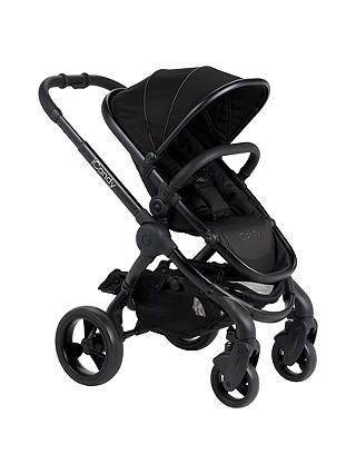 iCandy Peach Pushchair with Black Chassis & Jet 2 Hood