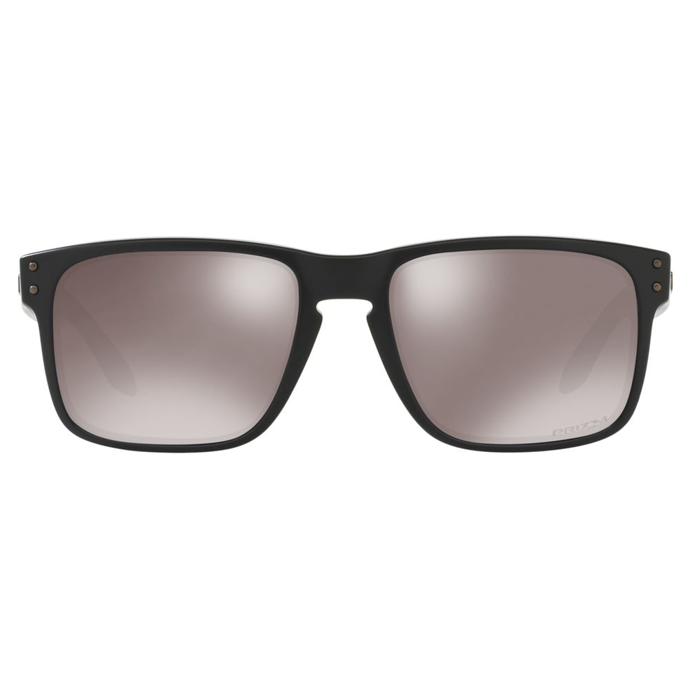 Oakley OO9102 Men's Holbrook Prizm Polarised Square Sunglasses, Matte ...