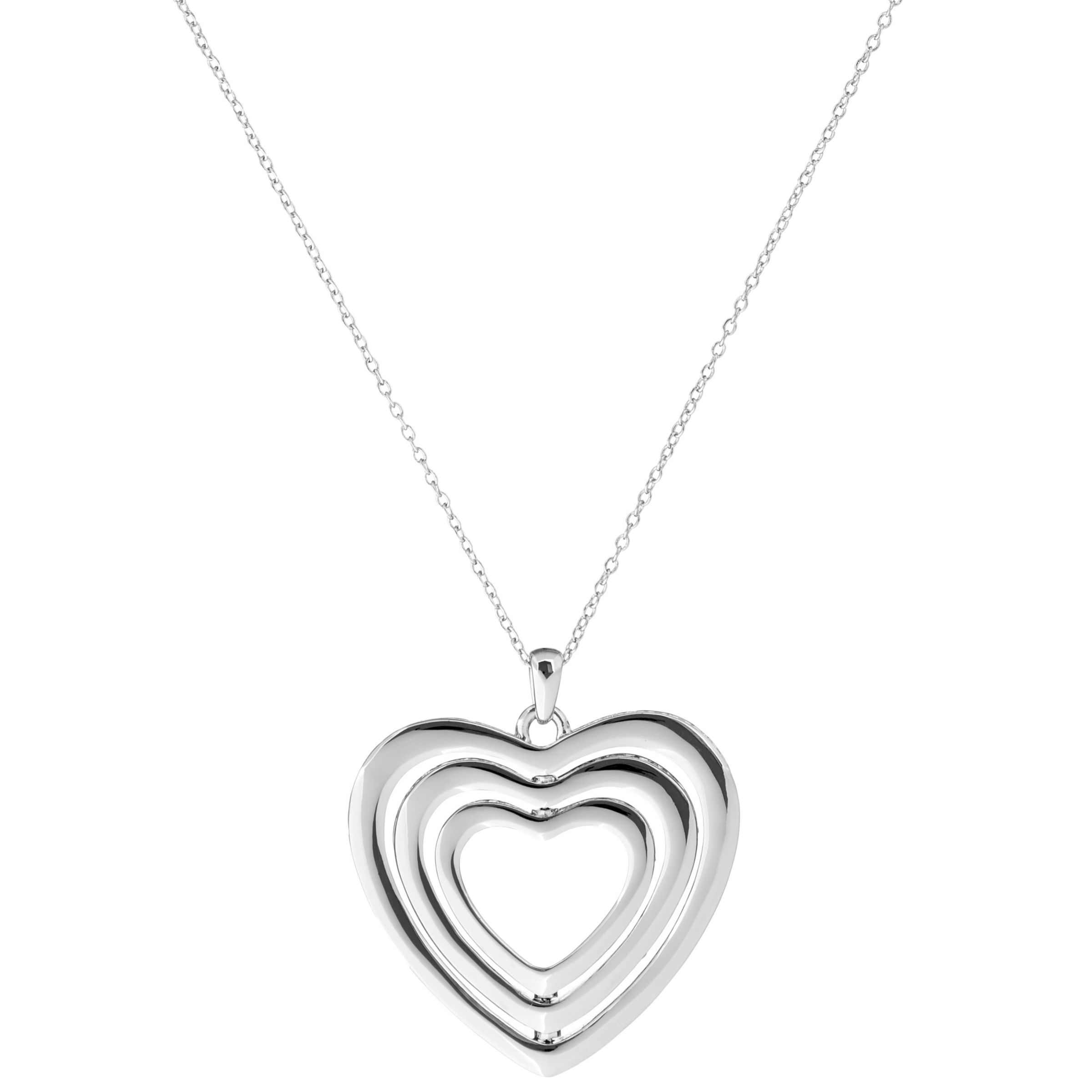 Ted Baker Helinna Swarovski Crystal Spinning Heart Pendant Necklace