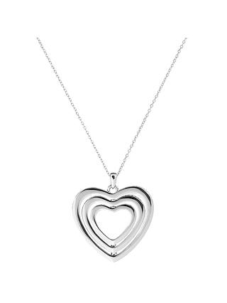 Ted Baker Helinna Swarovski Crystal Spinning Heart Pendant Necklace
