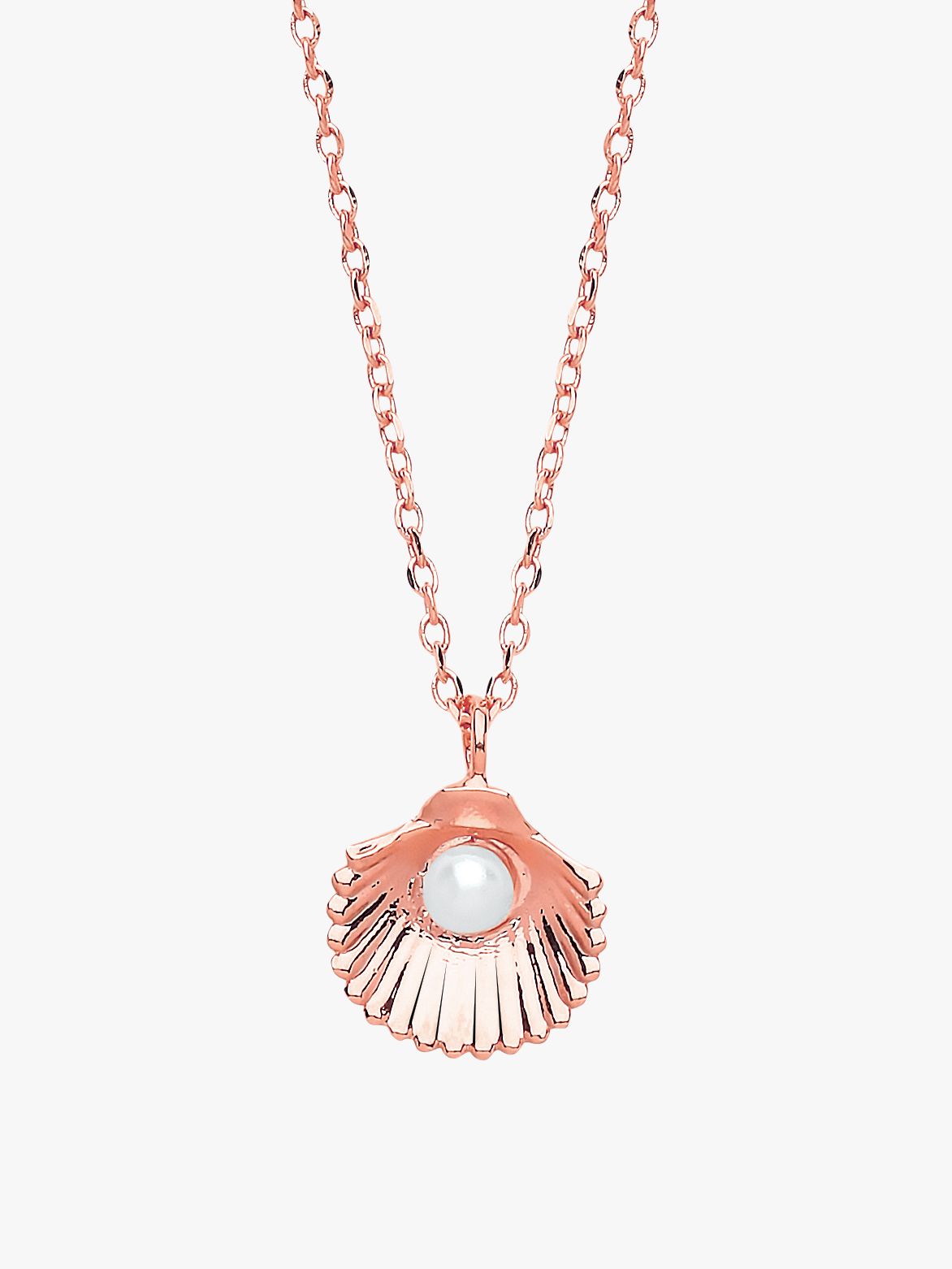 Estella Bartlett Shell Freshwater Pearl  Pendant Necklace 