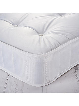 John Lewis & Partners The Basics Collection Comfort Plus No Turn Open Spring Mattress, Medium, Double