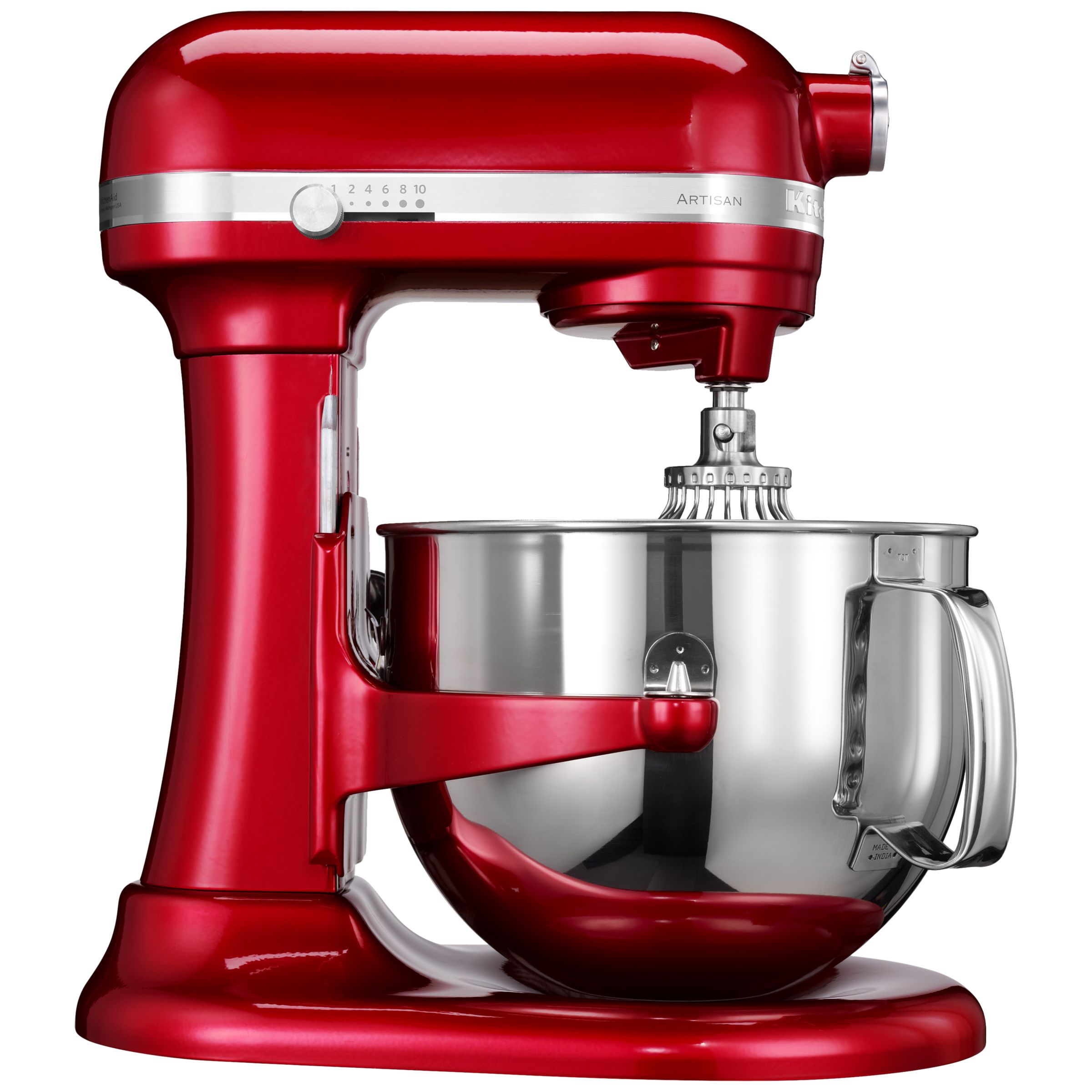 KitchenAid 6.9L Artisan Stand Mixer, Candy Apple Red