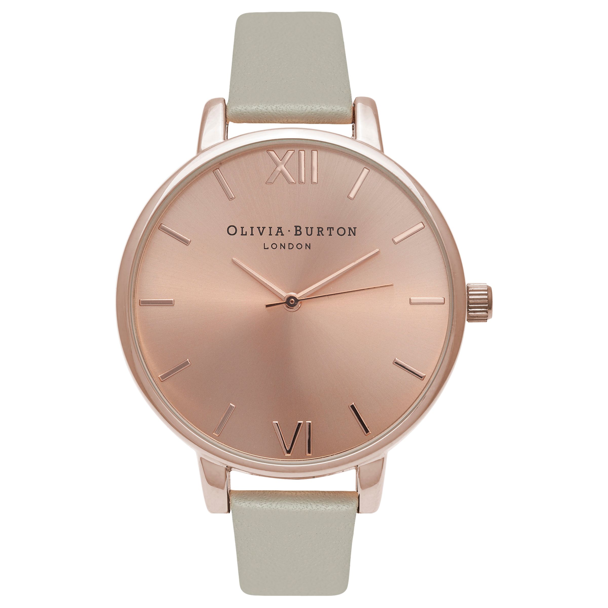 Olivia Burton OB16BD98 Women's Big Dial Leather Strap Watch Review