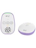 BT Audio Baby Monitor 400, White/Purple