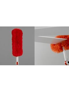 OXO Good Grips Microfiber Extendable Duster : reaching cleaning tool