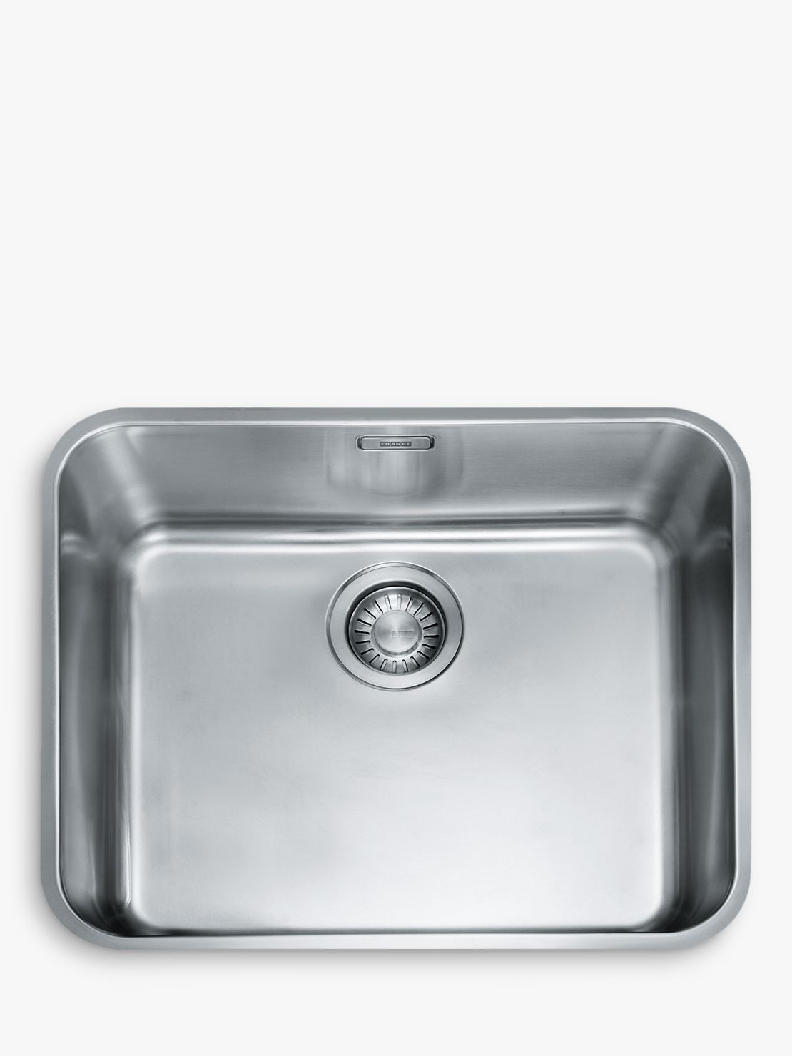 Franke Largo Lax 110 50 41 Undermounted Single Bowl Kitchen Sink Stainless Steel