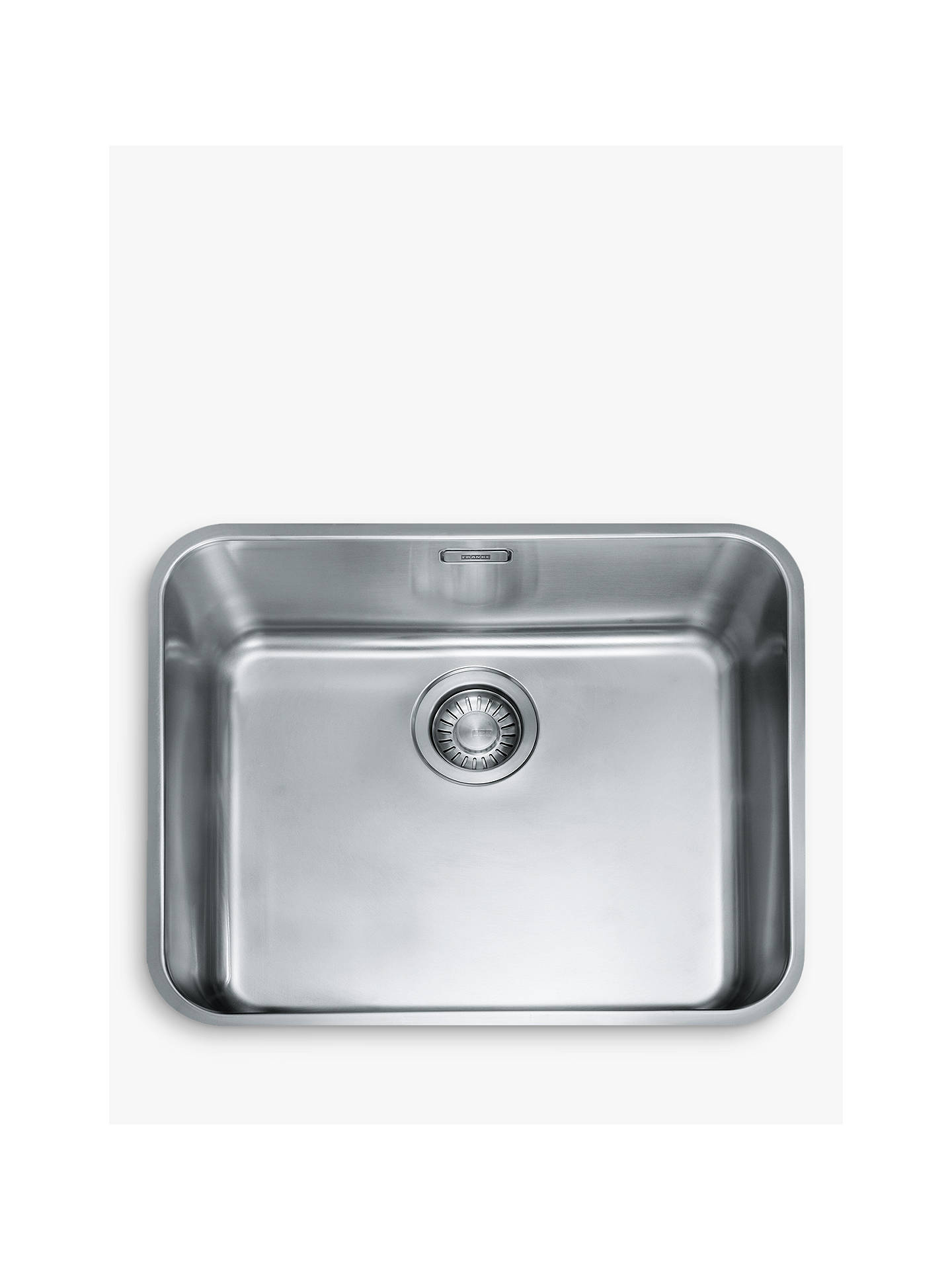 Franke Largo Lax 110 50 41 Undermounted Single Bowl Kitchen Sink Stainless Steel