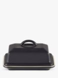 Le Creuset Stoneware Butter Dish, Satin Black