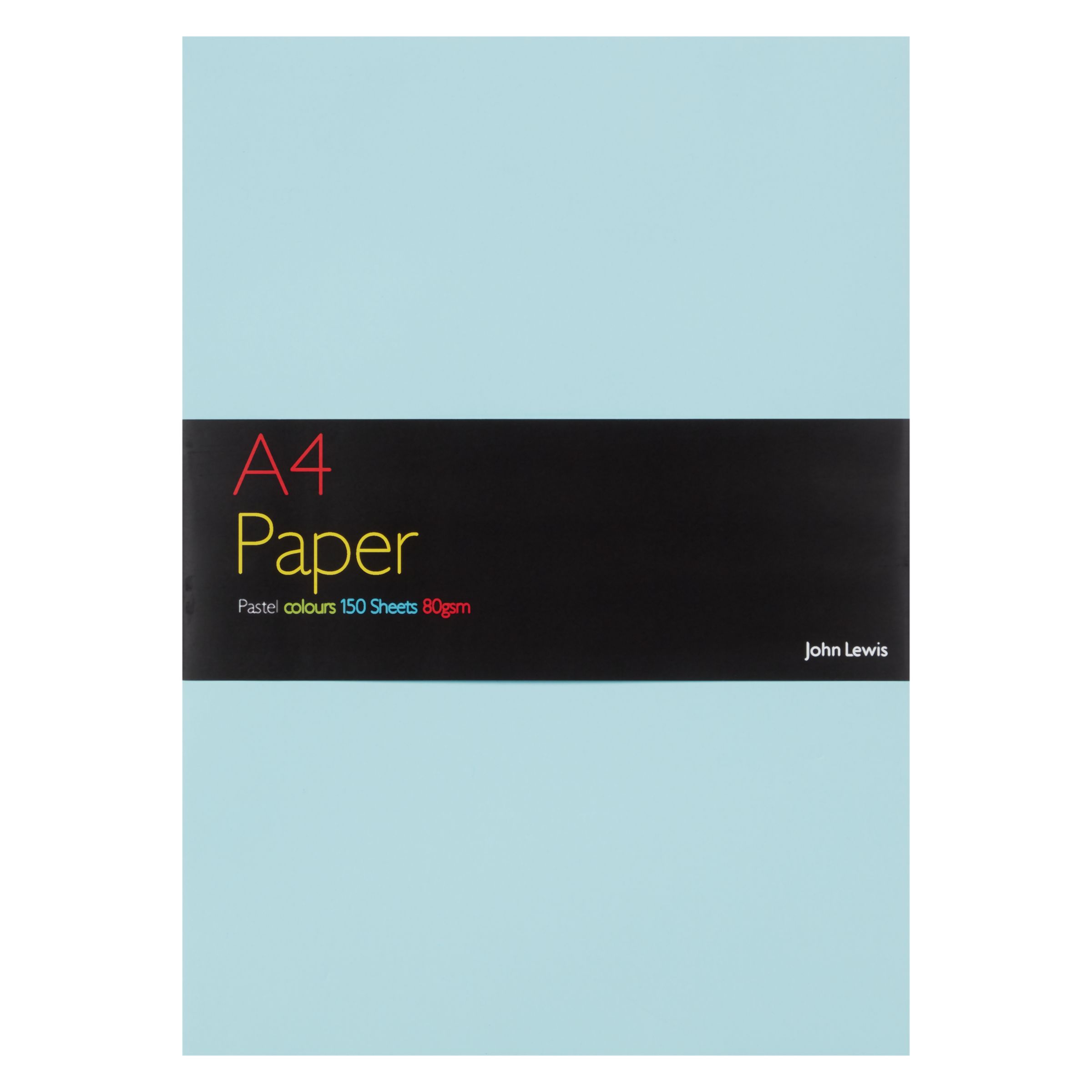 John Lewis & Partners A4 Pastel Paper, 150 Sheets