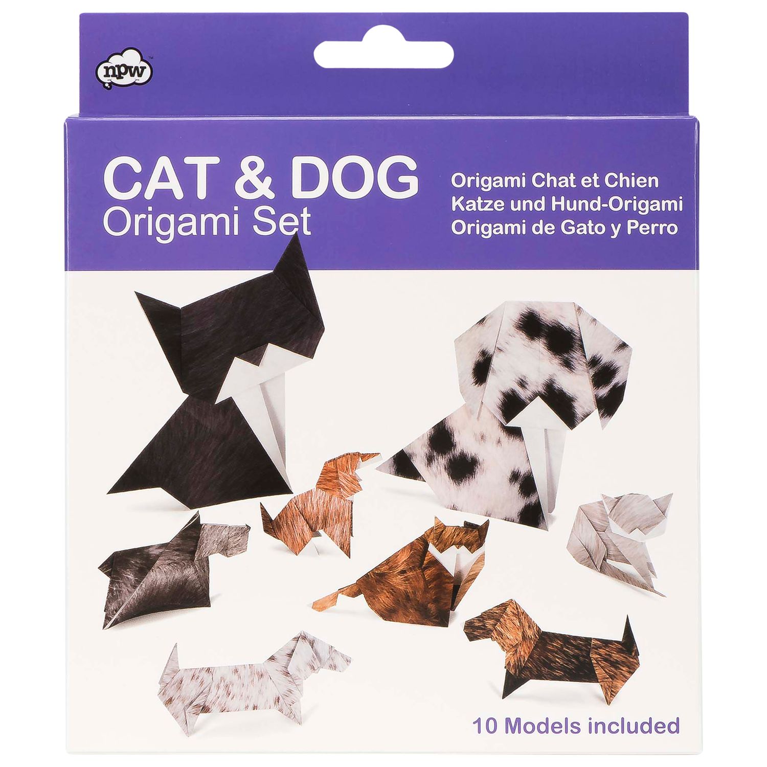 Npw Cat And Dog Origami Kit At John Lewis Partners