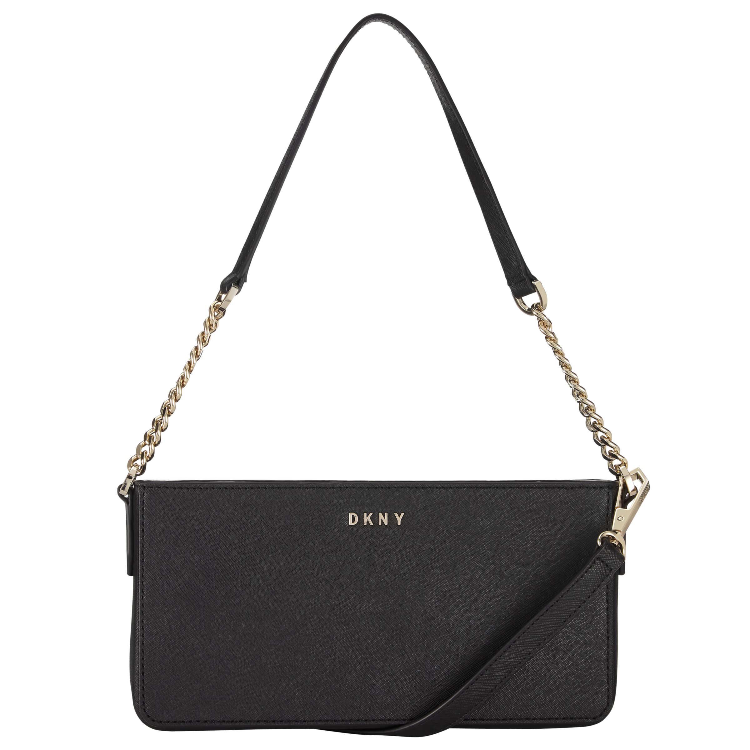 black cross body bag with chain strap
