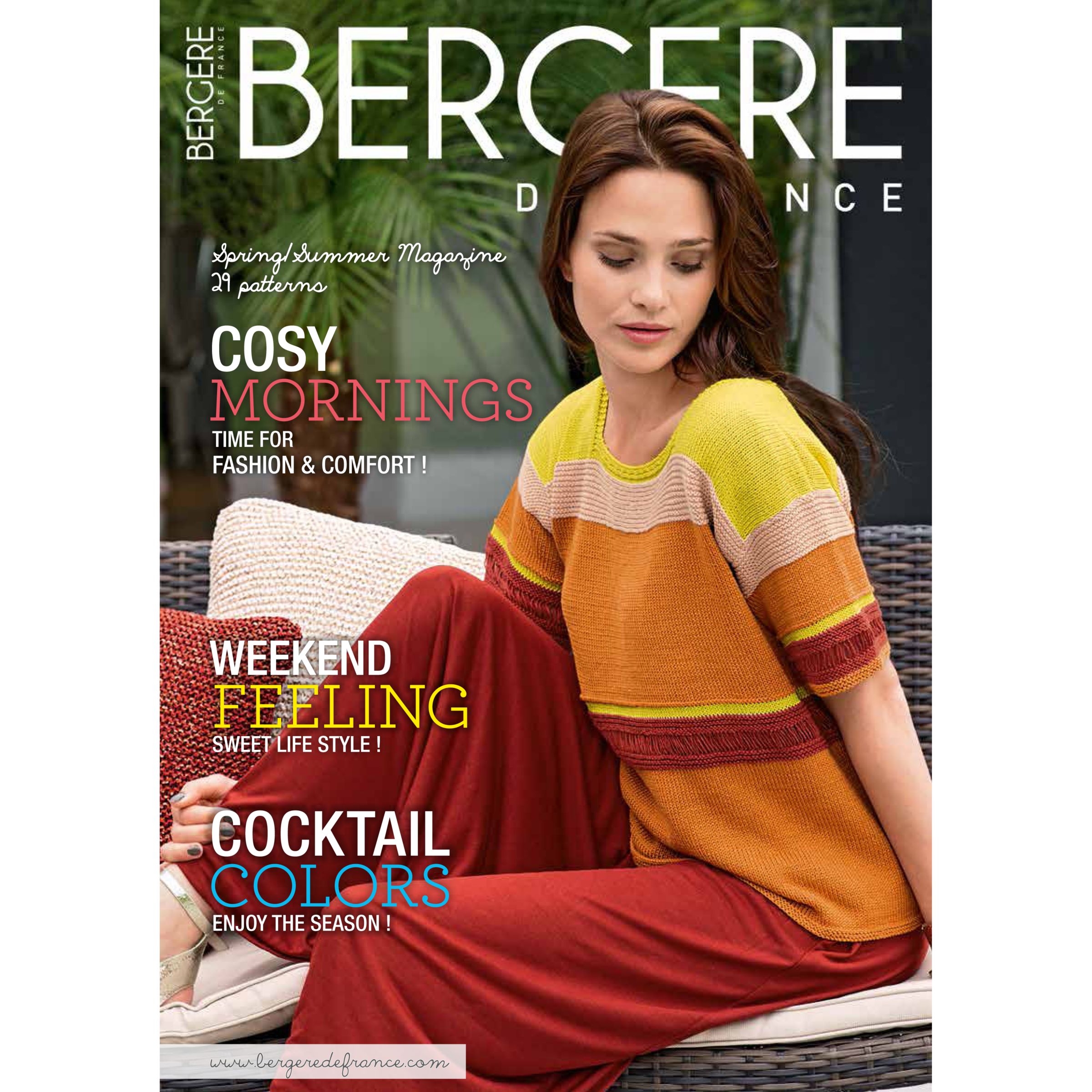 Bergere De France Knitting Pattern Spring Summer Magazine