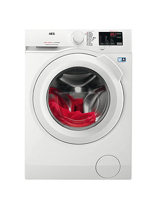 AEG L6FBI741N Freestanding Washing Machine, 7kg Load, A+++ Energy Rating, 1400rpm Spin, White