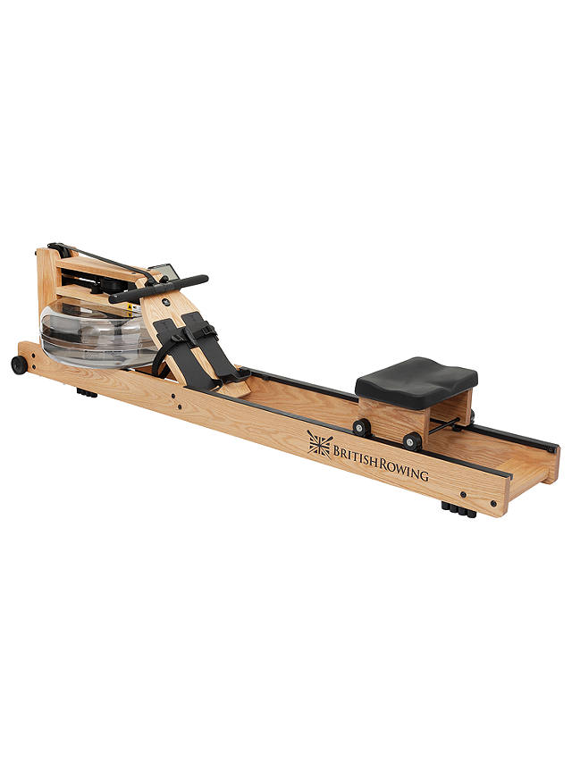 WaterRower British Rowing Machine with S4 Performance Monitor, White Oak