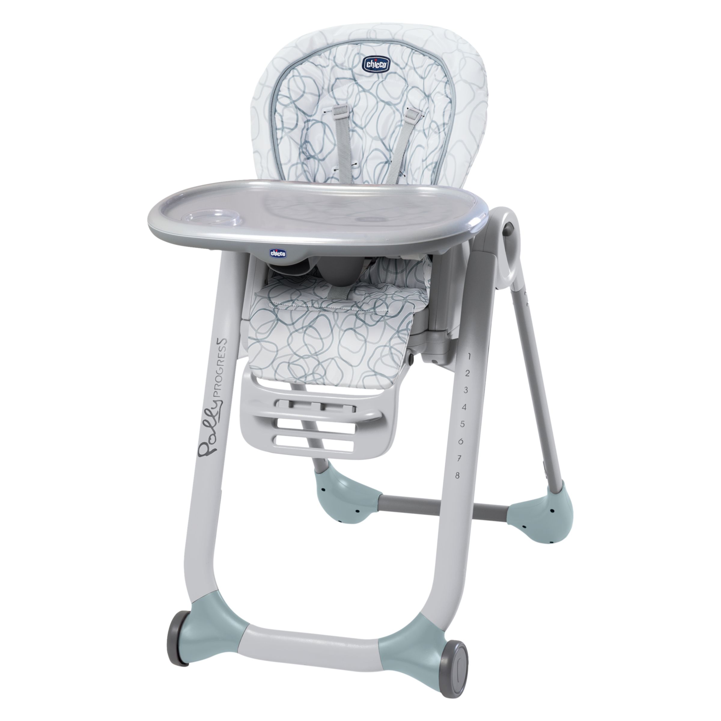 Grateful light's Diagnose Chicco Polly Progress Highchair, Sage