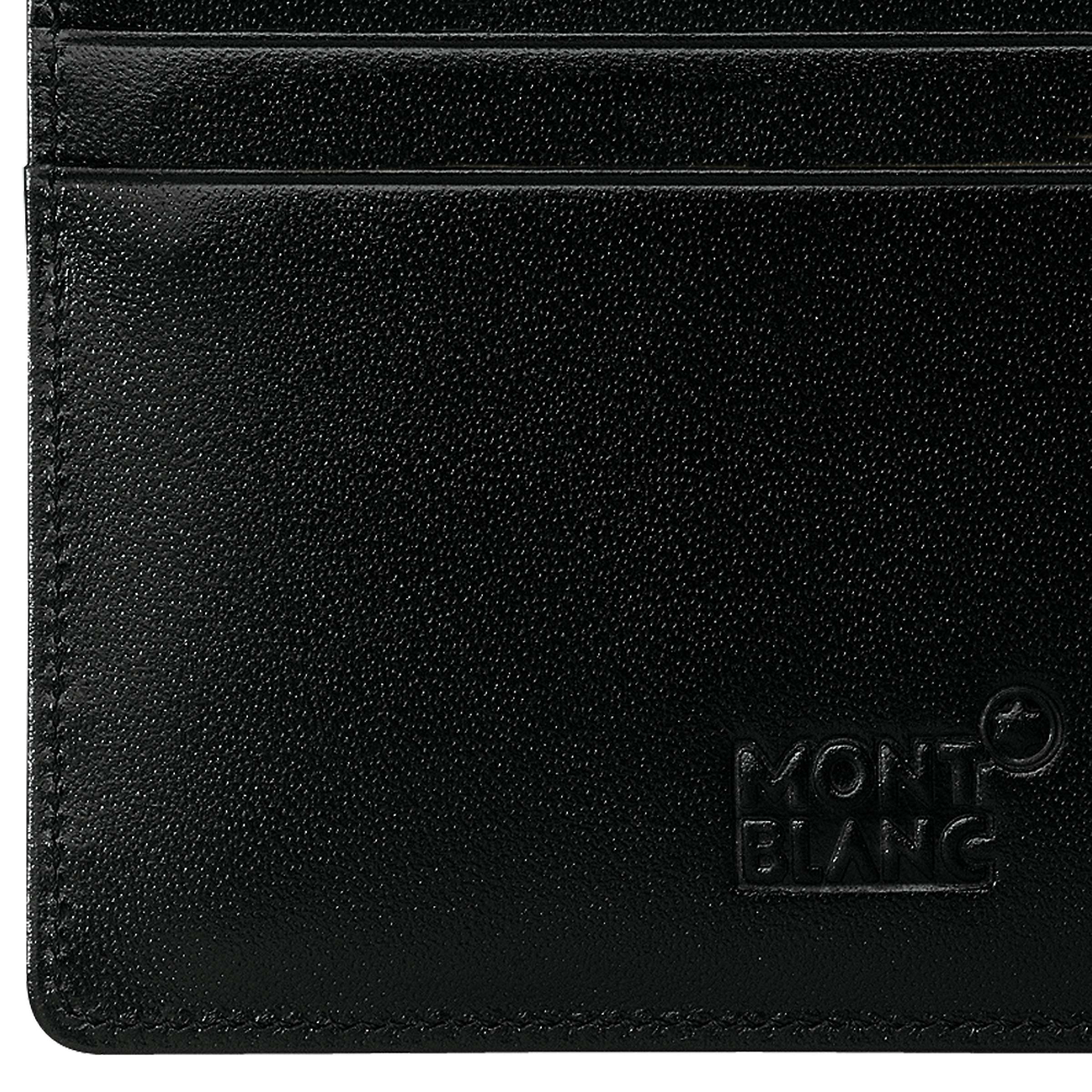 Buy Montblanc Meisterstück 6 Card Leather Wallet, Black Online at johnlewis.com