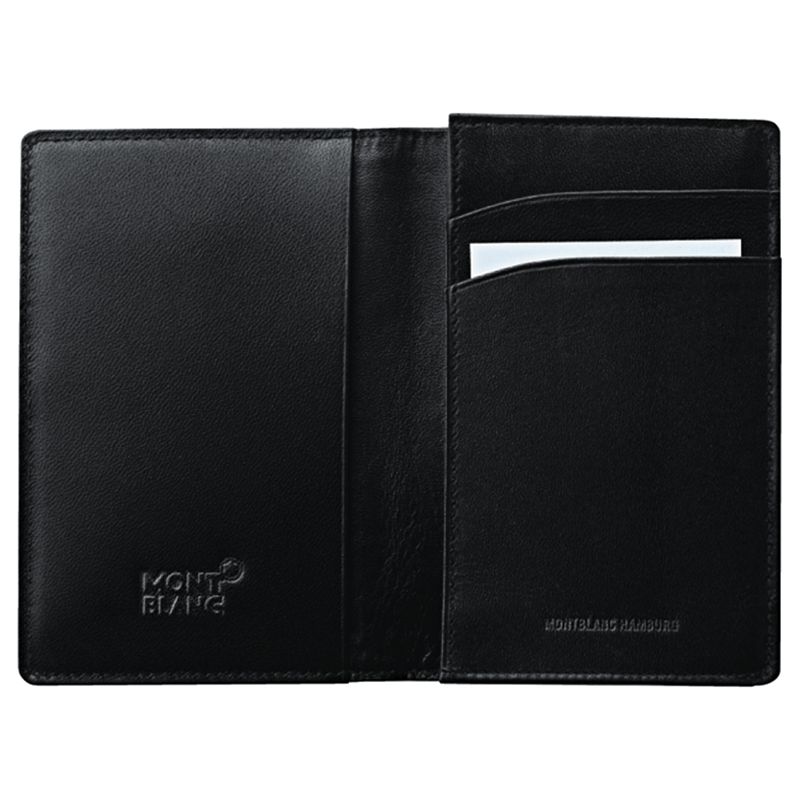 Montblanc Meisterstück Leather Business Card Holder, Black