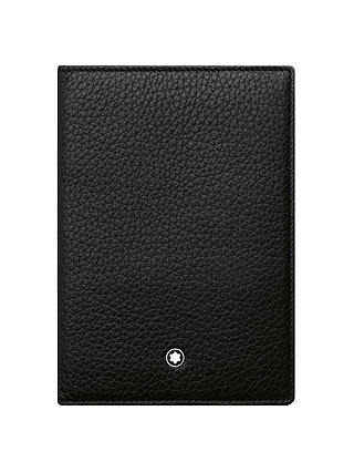 Montblanc Meisterstück Soft Grain Leather International Passport Holder, Black