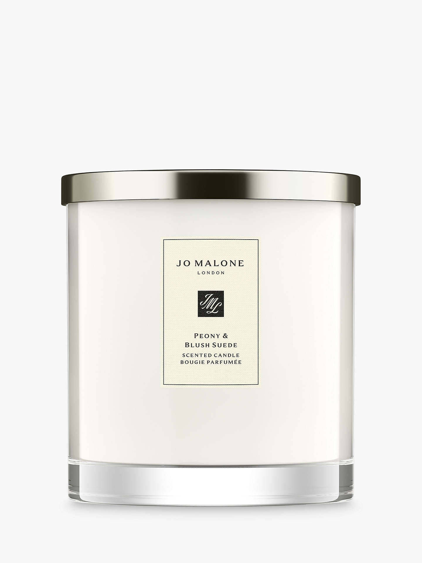 Jo Malone London Peony & Blush Suede Luxury Scented Candle, 2.5kg at ...