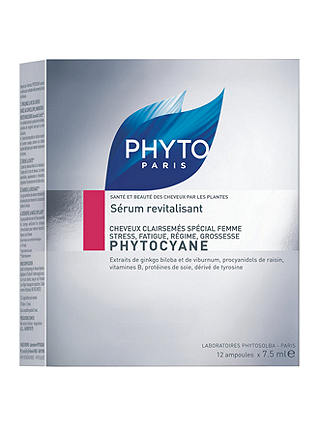 PHYTO Phytocyane Revitalising Thinning Hair Treatment, 12 x 7.5ml