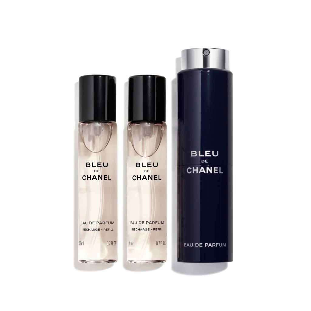 CHANEL Bleu De CHANEL Eau de Parfum Refillable Travel Spray, 3 x 20ml 1