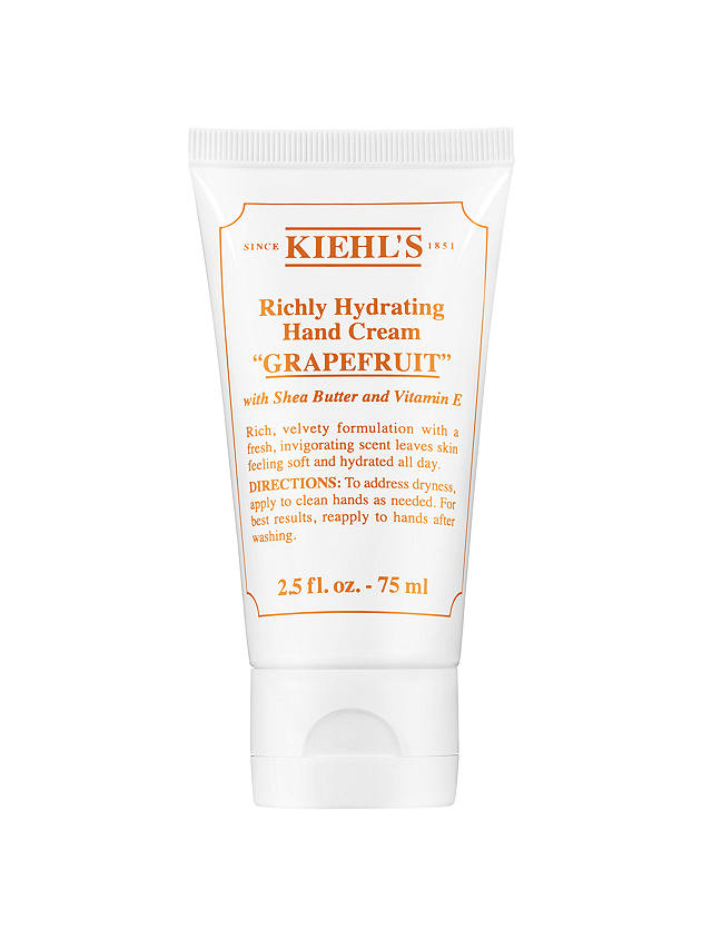 Kiehl's Richly Hydrating Hand Cream, Grapefruit , 75ml 1