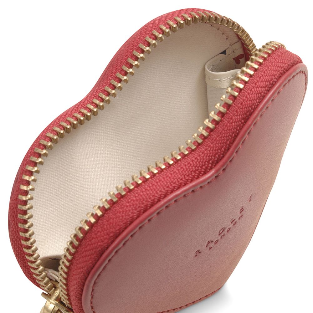 Radley Love Radley Leather Heart Coin Purse, Pink at John Lewis & Partners