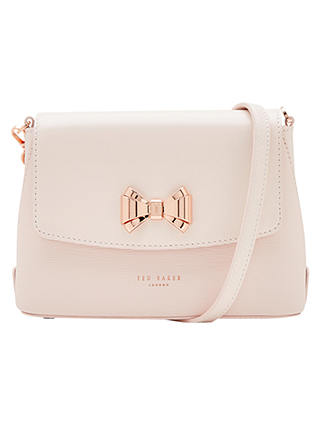Ted Baker Tessi Curved Bow Leather Across Body Bag