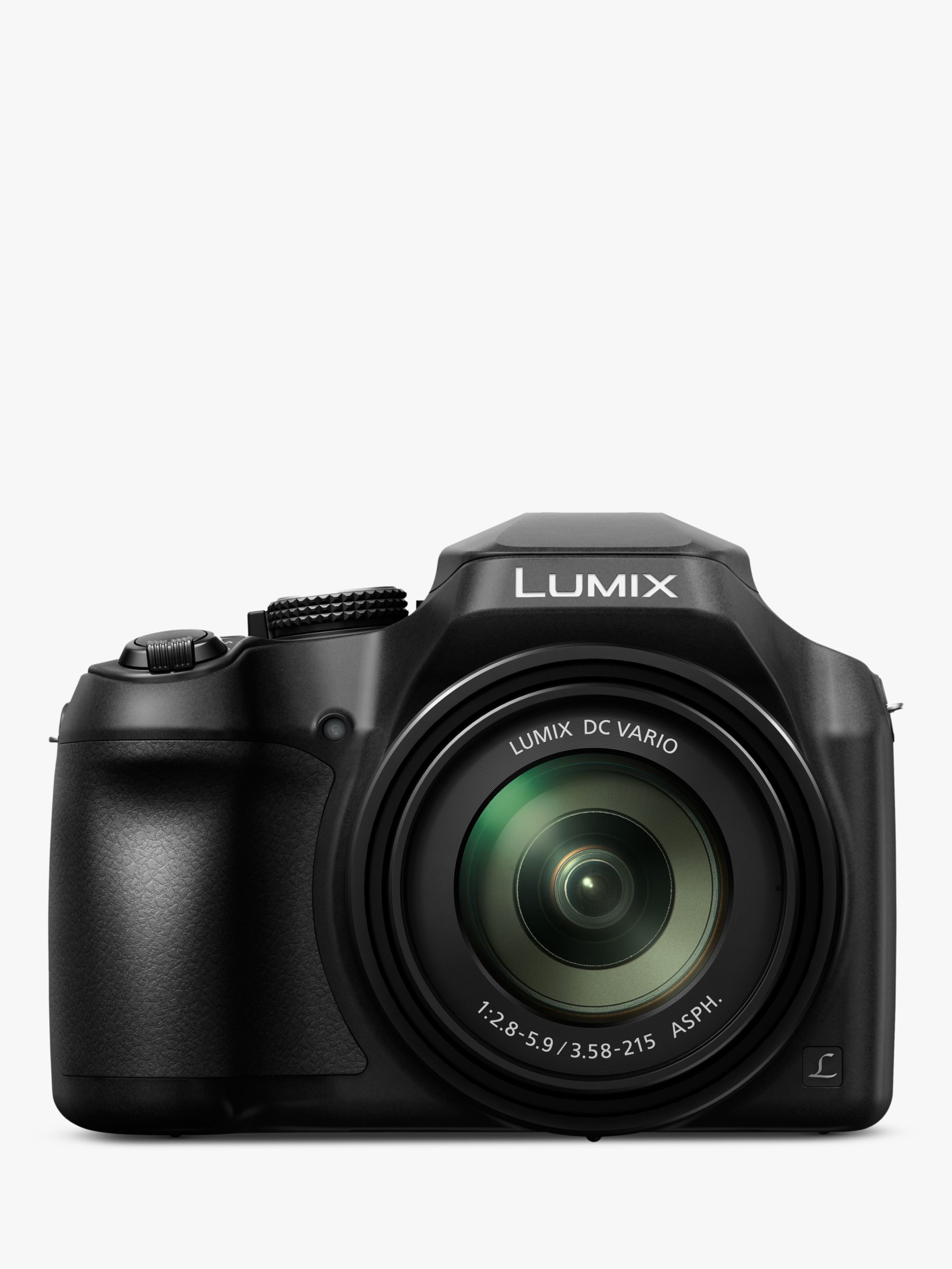 ondanks Uitmaken Alternatief voorstel Panasonic Lumix DC-FZ82 Bridge Camera, 4K UHD, 18.1MP, 60x Optical Zoom,  Wi-Fi, Live Viewfinder, 3" LCD Touch Screen