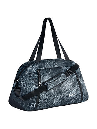 Nike Aura Print Club Training Bag, Wolf Grey