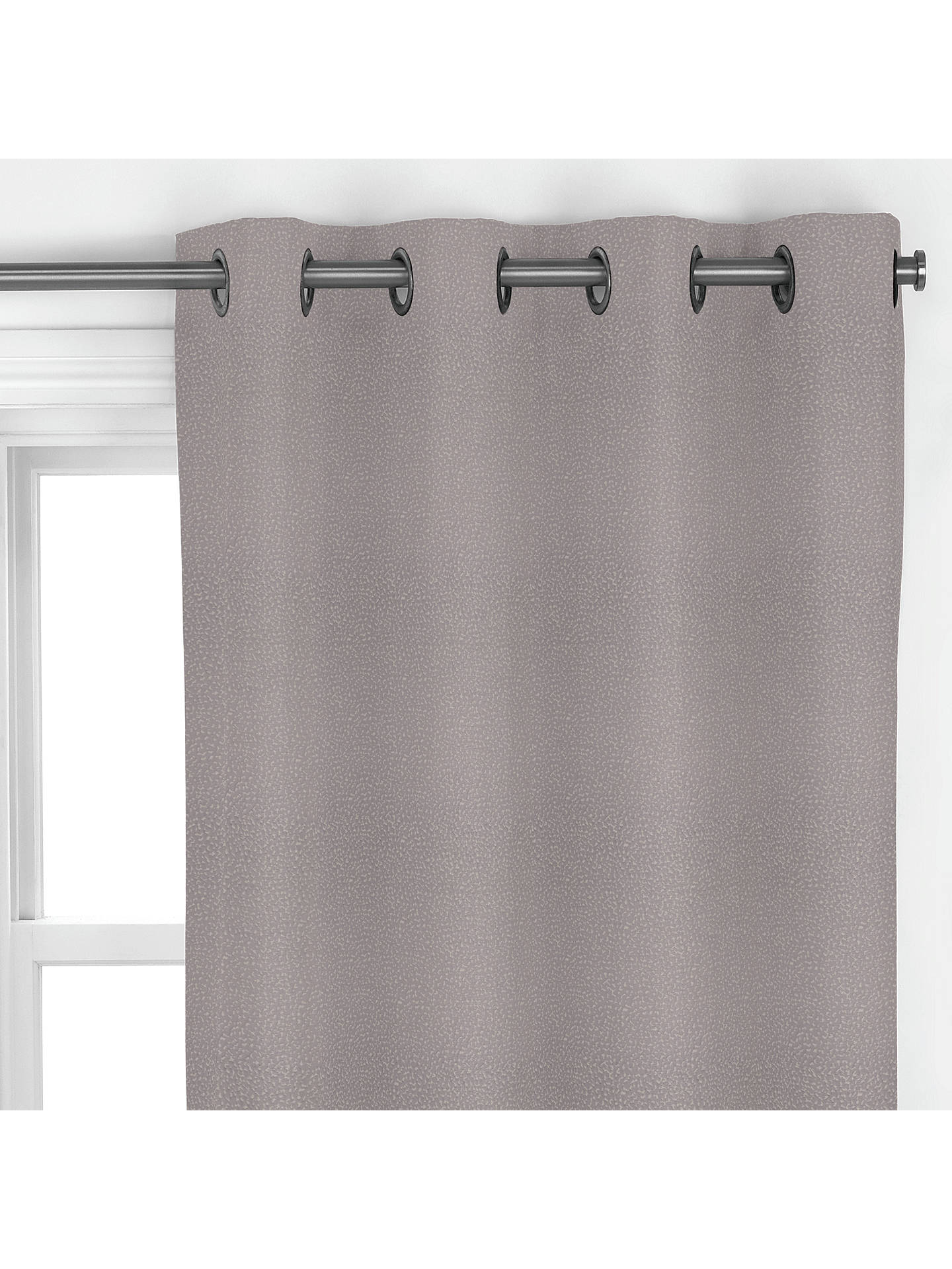John Lewis Astar Made to Measure Curtains, Steel