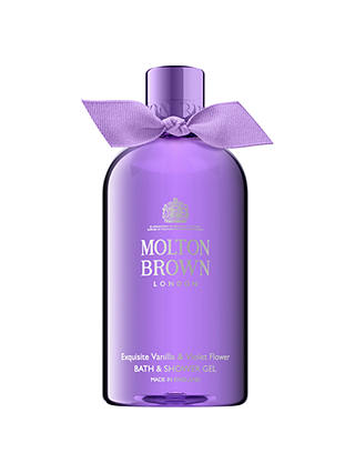 Molton Brown Exquisite Vanilla & Violet Flower Bath & Shower Gel, 300ml