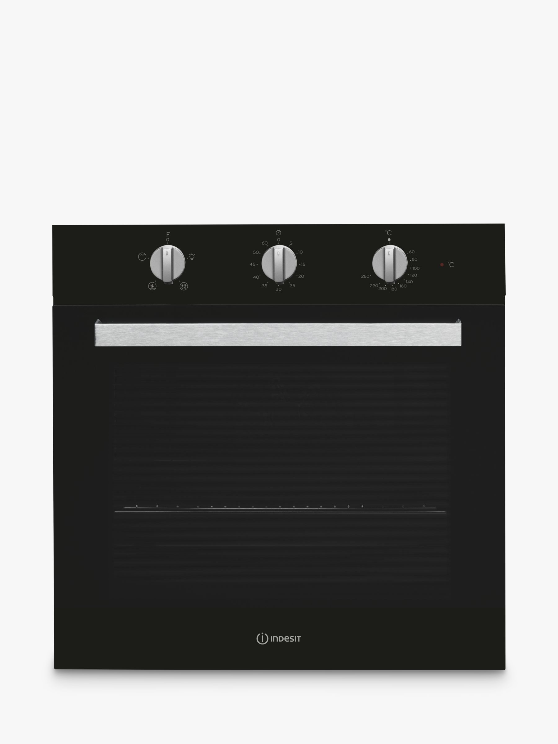 Indesit Aria Ifw6330 Single Oven Black