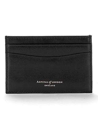 Aspinal of London Leather Slim Credit Card Case
