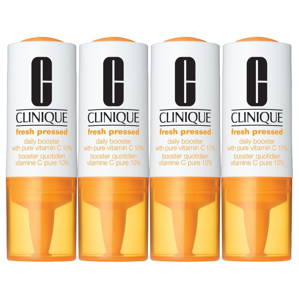 Clinique Fresh Pressed Daily Booster with Pure Vitamin C 10%, 4 x 8.5ml
