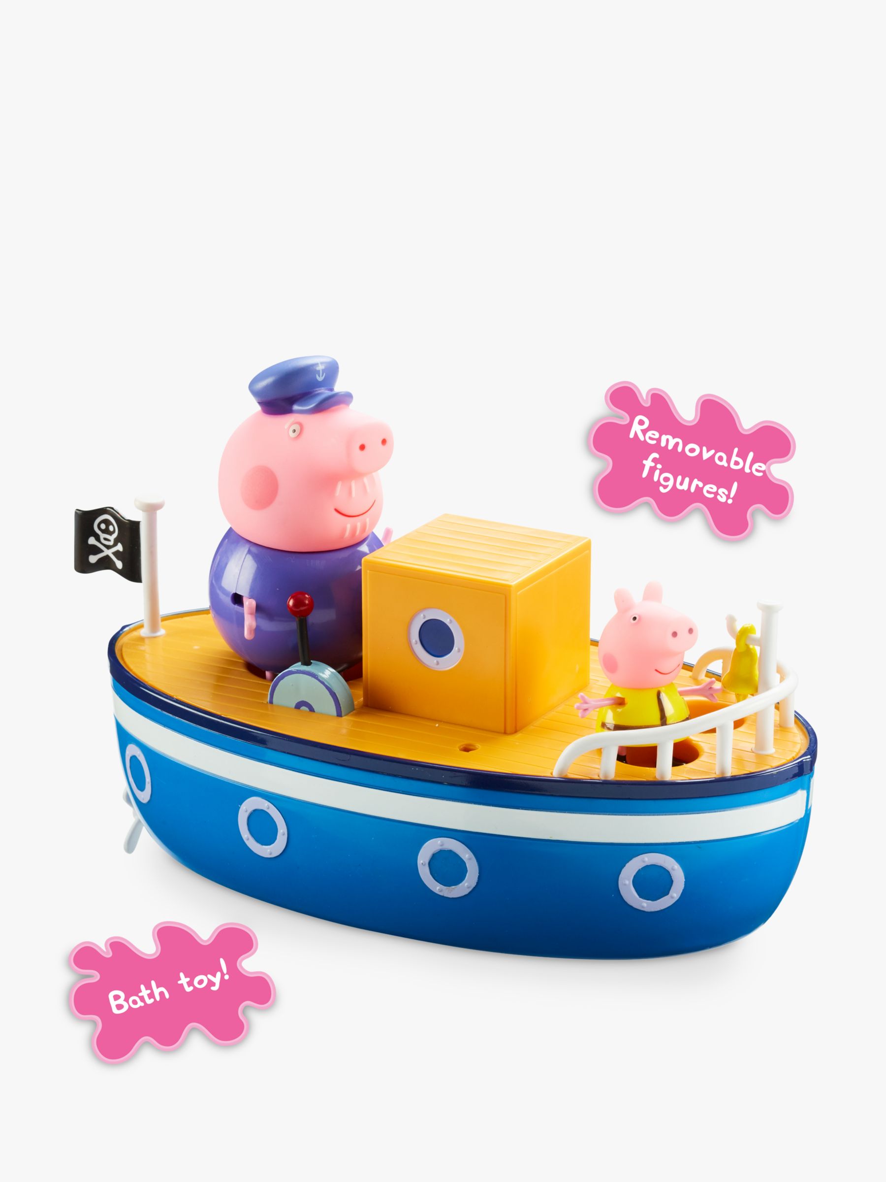 Peppa Pig Grandpa Pig Bath Boat at John 