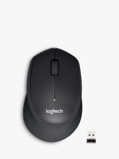 Logitech M330 Silent Plus Mouse, Black