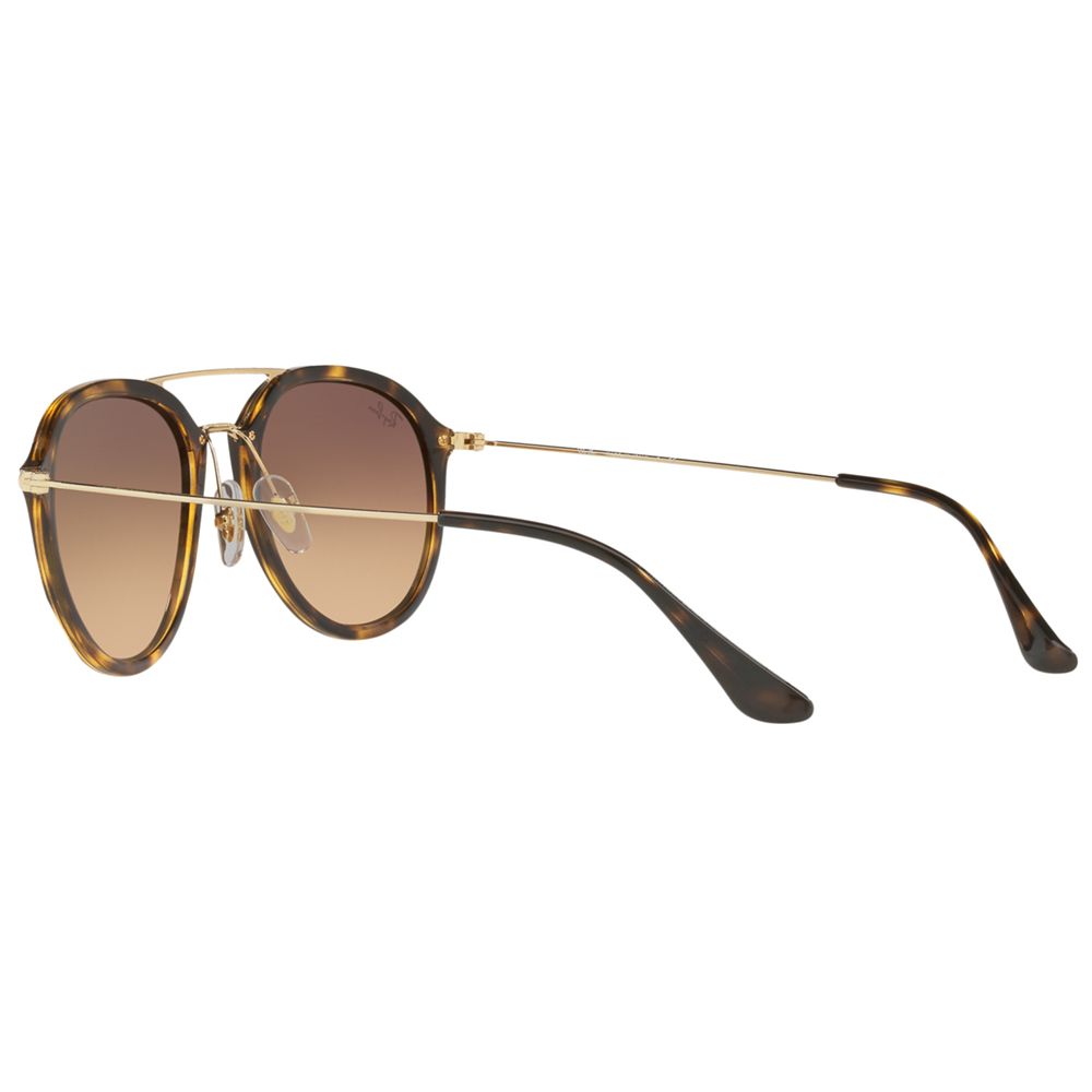 Ray Ban Rb4253 Aviator Sunglasses Tortoise Brown Gradient At John Lewis And Partners