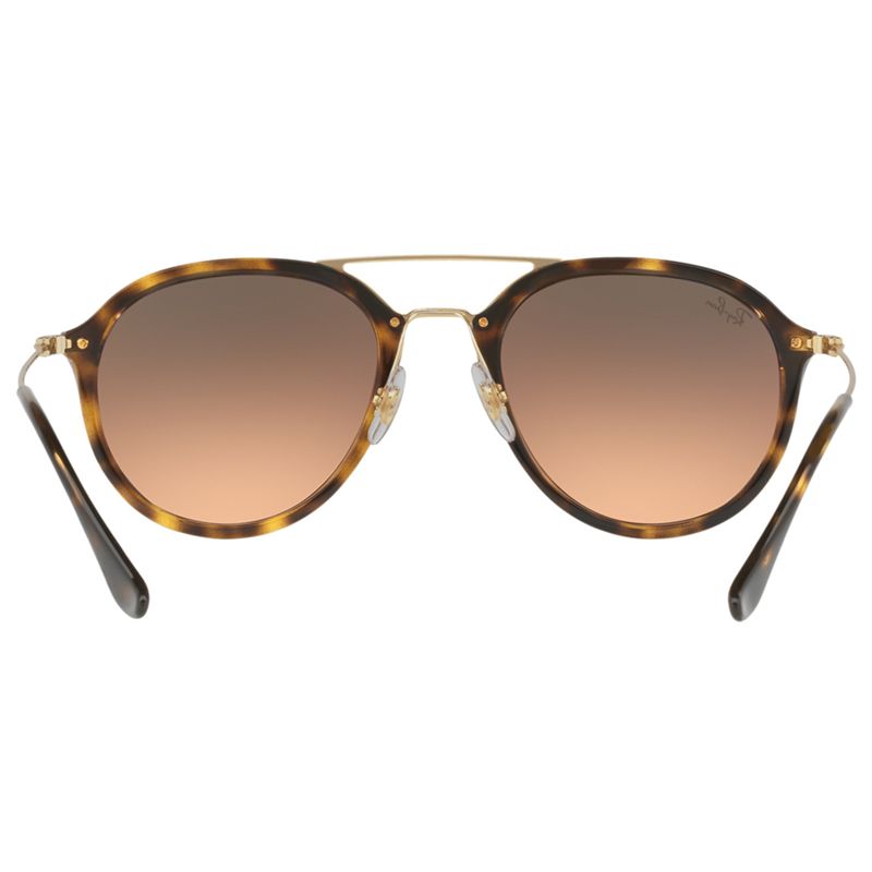 Ray-Ban RB4253 Aviator Sunglasses, Tortoise/Brown Gradient at John Lewis &  Partners